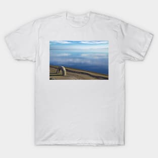 Tire on a Beach T-Shirt